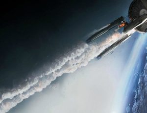Az Enterprise szó szerint felszántja a mozivásznat 